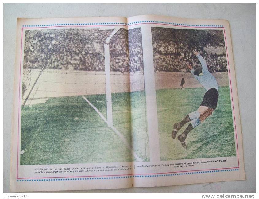 URUGUAY FUTBOL, FOOTBALL. ROBERTO FIGUEROA. MAGAZINE, REVISTA DEPORTIVA N° 91 1979 - [1] Bis 1980