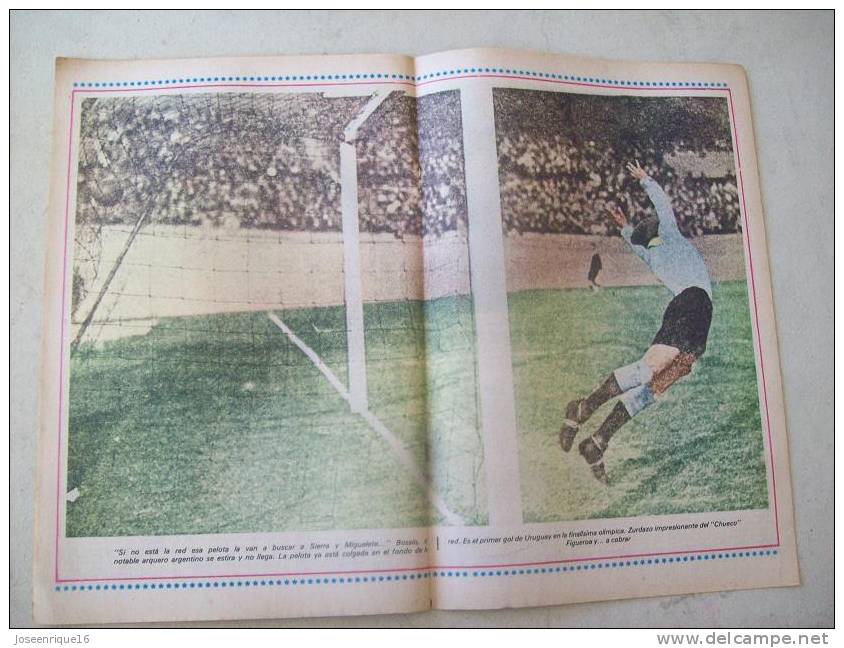 URUGUAY FUTBOL, FOOTBALL. ROBERTO FIGUEROA. MAGAZINE, REVISTA DEPORTIVA N° 91 1979 - [1] Tot 1980