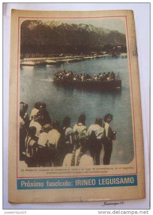 URUGUAY FUTBOL, FOOTBALL. MUNDIAL SUIZA 1954. MAGAZINE, REVISTA DEPORTIVA N° 95 1979 SUISSE - [1] Hasta 1980