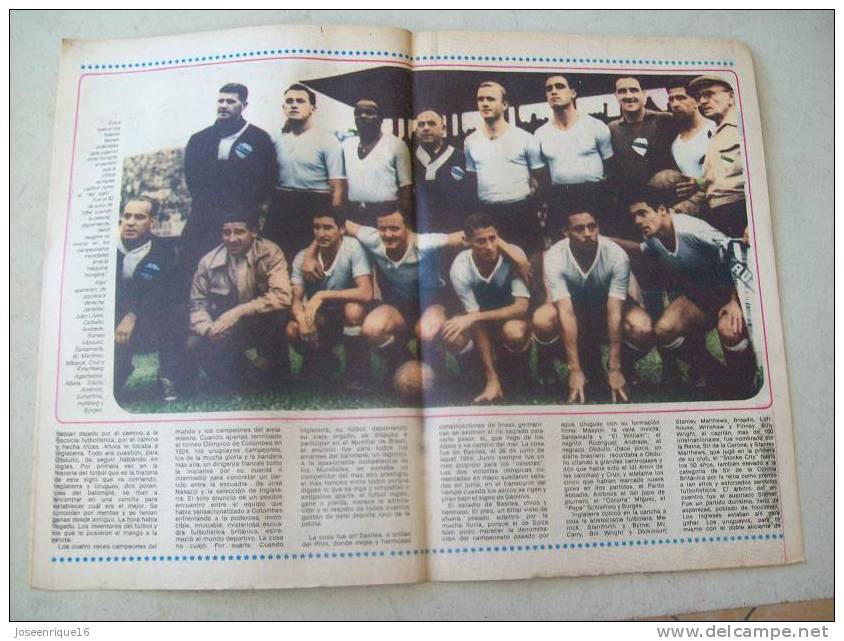 URUGUAY FUTBOL, FOOTBALL. MUNDIAL SUIZA 1954. MAGAZINE, REVISTA DEPORTIVA N° 95 1979 SUISSE - [1] Until 1980