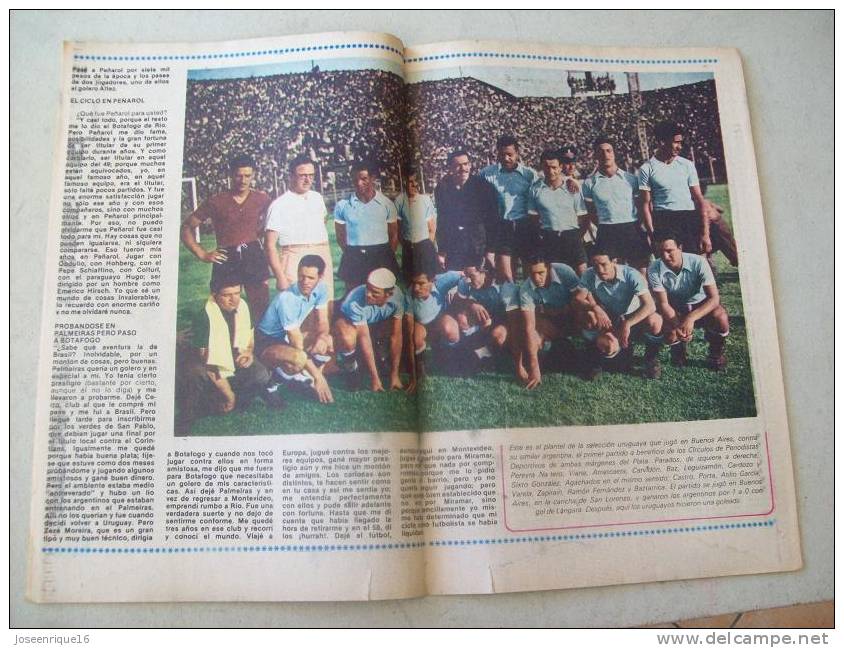 URUGUAY FUTBOL, FOOTBALL. PEREYRA NATERO. MAGAZINE, REVISTA DEPORTIVA N° 99 1979 SUISSE - [1] Fino Al 1980