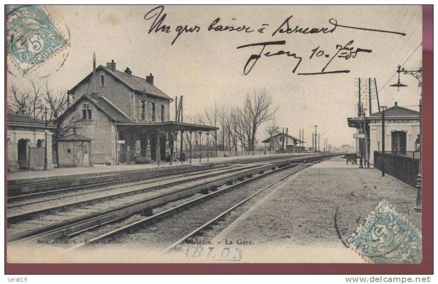 94..ABLON...............LA GARE      ...ECRITE      ..‹(•¿•)› - Ablon Sur Seine