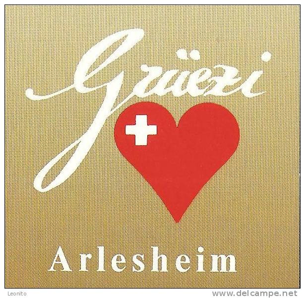 Grüezi Arlesheim BL 4-Bilder-Karte - Arlesheim