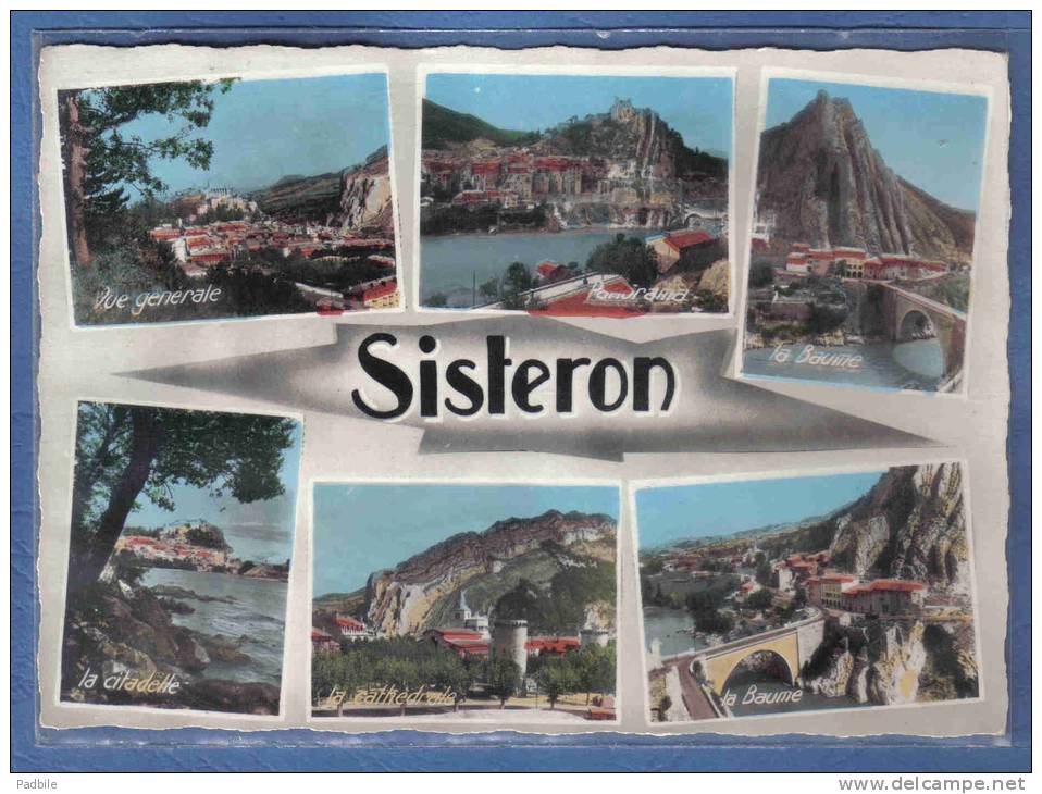 Carte Postale 04. Sisteron  Trés Beau Plan - Sisteron