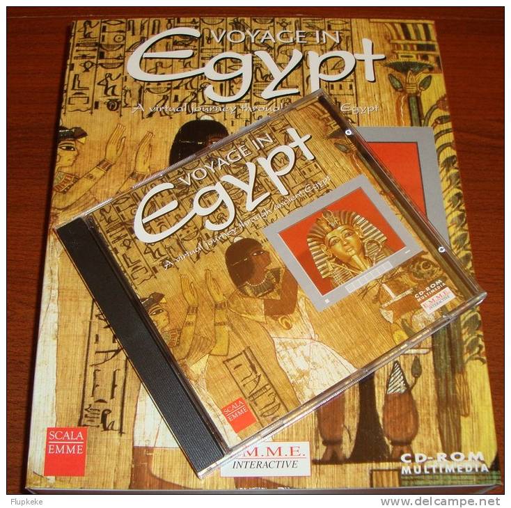 Encyclopédie E.M.M.E. Interactive Voyage In Egypt A Virtual Journey Through Ancien Egypt On Cd-Rom Multimedia In English - Encyclopédies