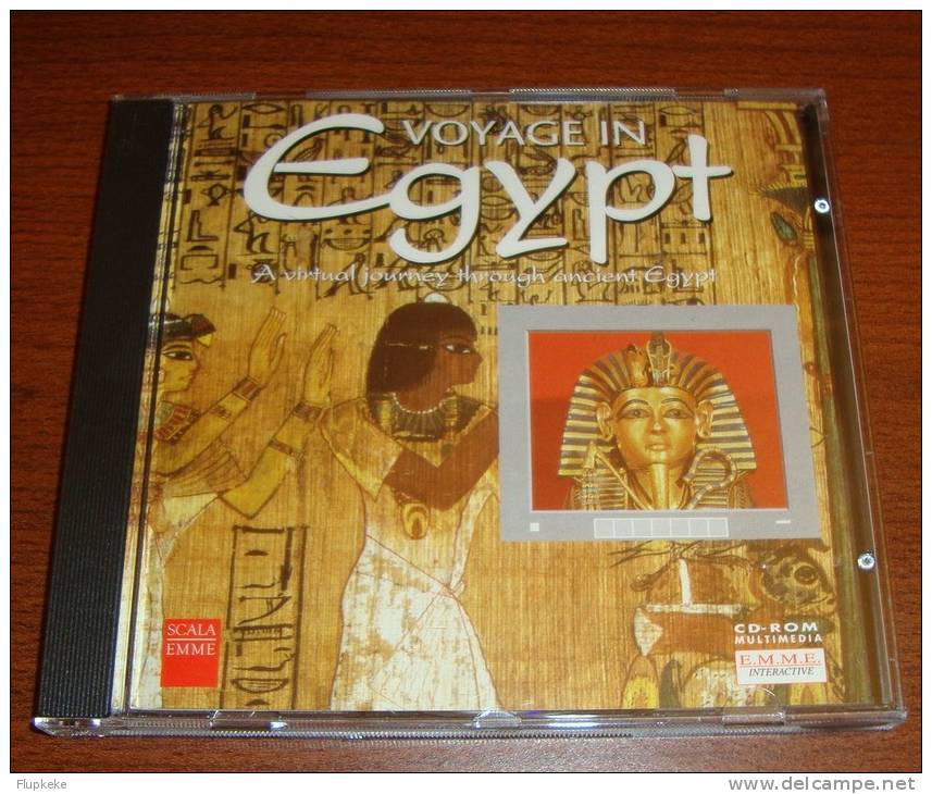 Encyclopédie E.M.M.E. Interactive Voyage In Egypt A Virtual Journey Through Ancien Egypt On Cd-Rom Multimedia In English - Encyclopedieën