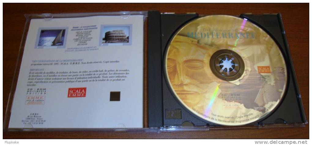 Encyclopédie E.M.M.E. Interactive Les Civilisations De Méditerranée Sur Cd-Rom Multimedia - Archeology