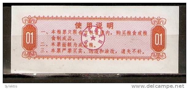 CHINA 1975 JILIN PROVINCE RISE COUPON 50g - China