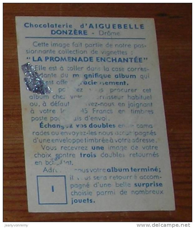 Chromo Chocolat  Aiguebelle  - N°1 - Groupe Blanc - Race Nordique  (Europe) - Aiguebelle