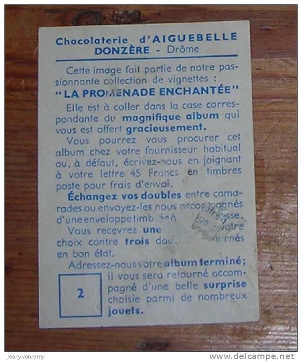 Chromo Chocolat  Aiguebelle  - N°2 - Groupe Blanc - Race Alpine  (Europe) - Aiguebelle