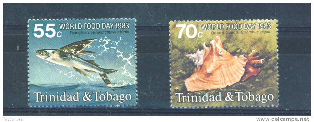 TRINIDAD AND TOBAGO  -  1983 Food Day  Values As Scan  UM - Trinité & Tobago (1962-...)