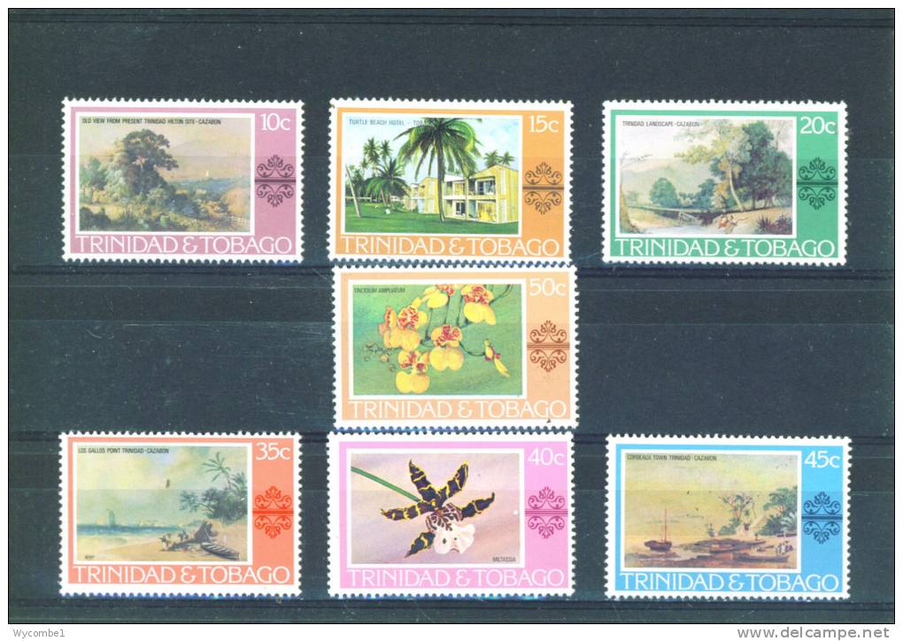 TRINIDAD AND TOBAGO  -  1976  Definitives  Values As Scan  UM - Trinité & Tobago (1962-...)