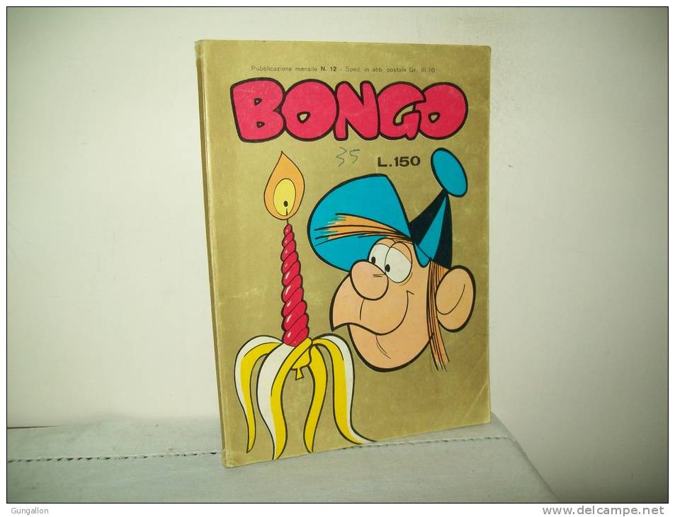 Bongo (Bianconi  1971) N. 12 - Humor