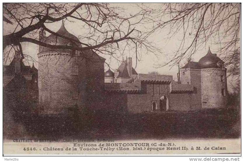 22 TREBRY  Château De La Touche-Tréby (Trébry) - Autres & Non Classés