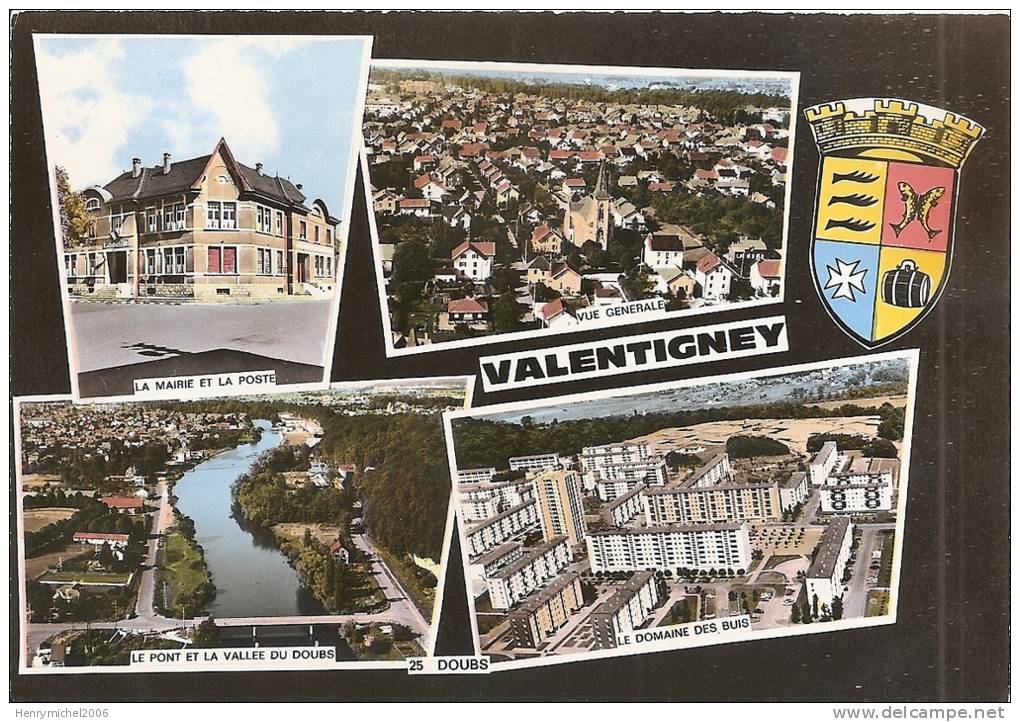 Doubs - Valentigney , Multi Vues Dont Le Domaine Des Buis , Ed Combier - Valentigney