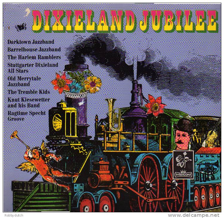 * 2LP *  DIXIELAND JUBILEE - VARIOUS ARTISTS (Germany 1984) - Jazz