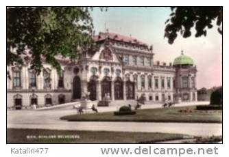 Austria, 1955. National Treaty, On Postal Card With First Day Cancellation - Belvedere