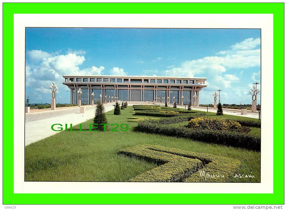 YAMOUSSOUKRO, CÔTE D´IVOIRE - FONDATION DU PRÉSIDENT FÉLIX HOUPHOUET BOIGNY - PHOTO MAURICE ASCANI - EDICART - - Côte-d'Ivoire