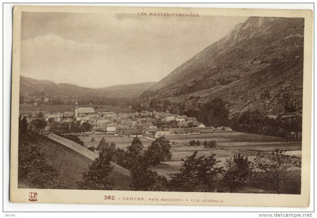 CAMPAN. - Vue Générale - Campan