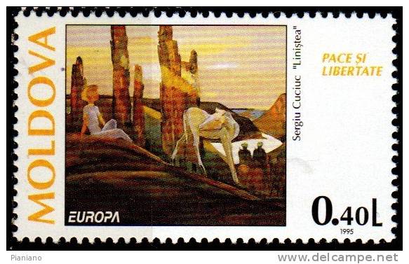 PIA  -  MOLDAVIE  -  1995  : Europa  (Yv 135-37) - 1995