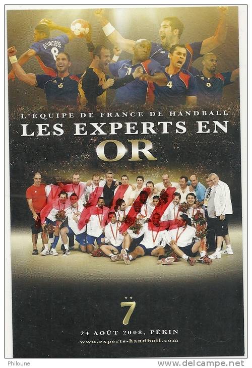 "Les Experts En Or", Ref 1110-178/80 - Pallamano