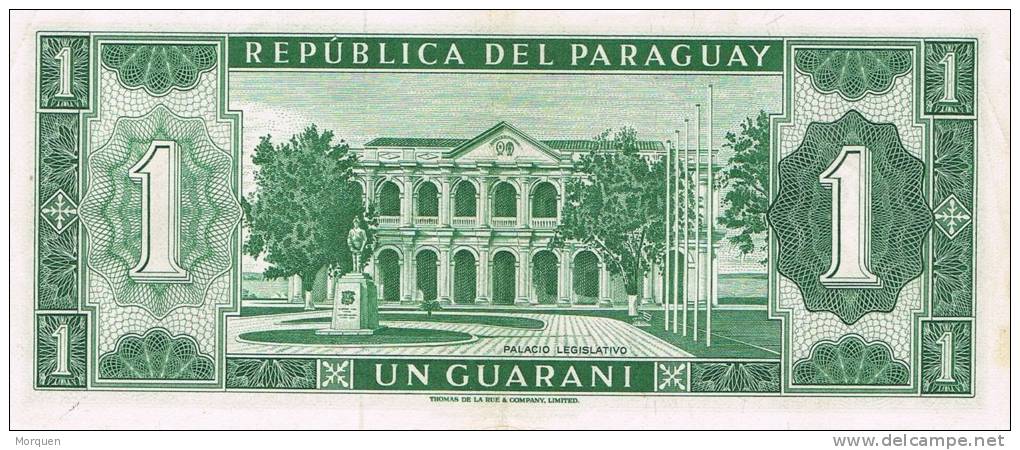Billete 1 Guarani De PARAGUAY. Soldado Paraguayo EBC - Paraguay