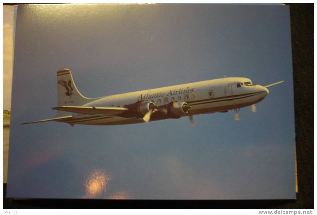 DC 6     ATLANTIC AIRLINES   G APSA - 1946-....: Moderne