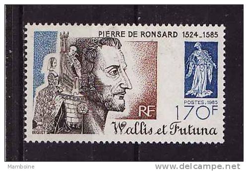 Wallis Et Futuna  1985Ronsard  N° 333  Neuf X X - Unused Stamps