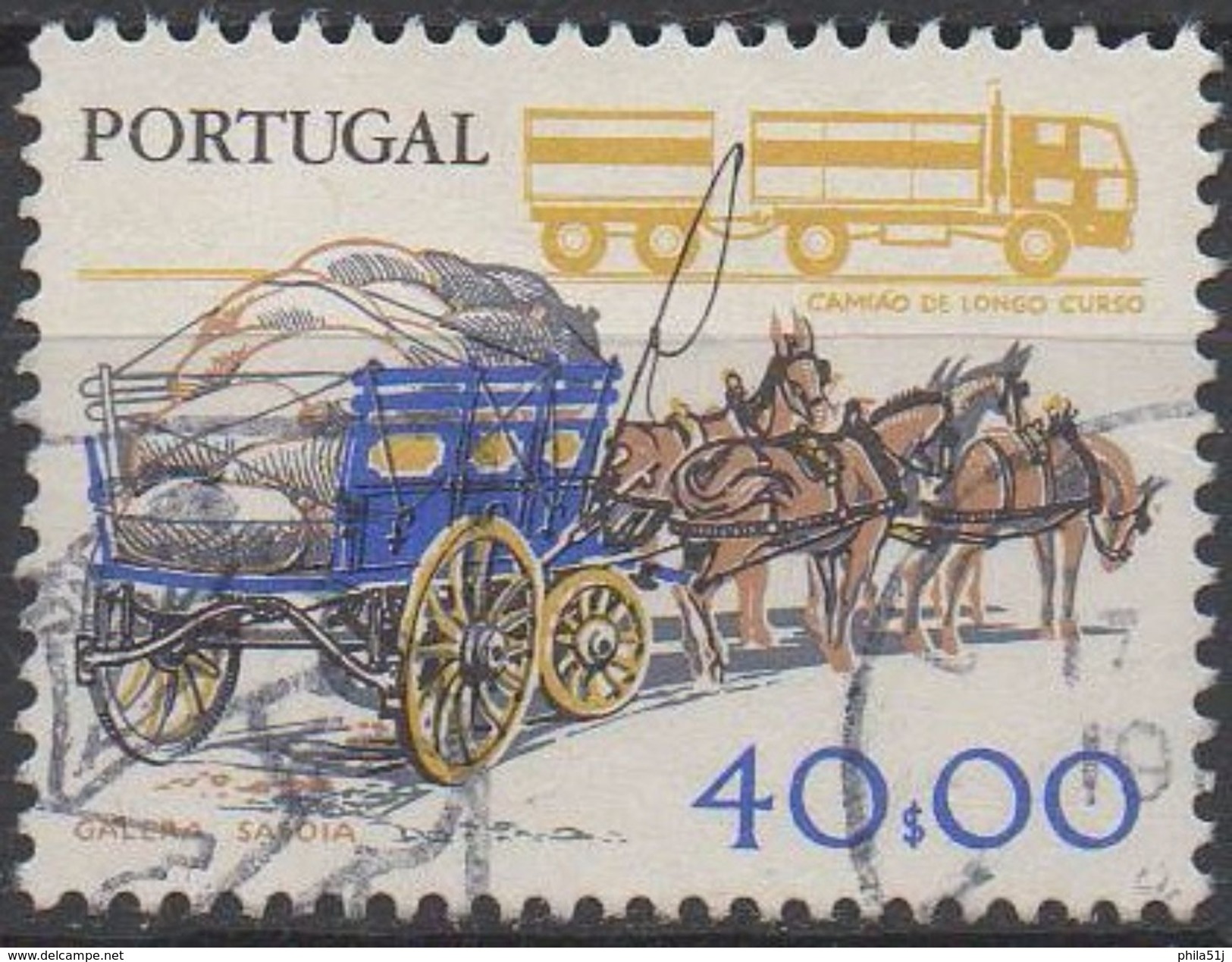 PORTUGAL  N°1411__OBL VOIR SCAN - Used Stamps