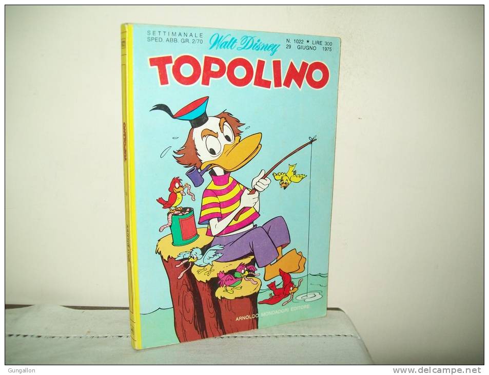 Topolino (Mondadori 1975) N. 1022 - Disney