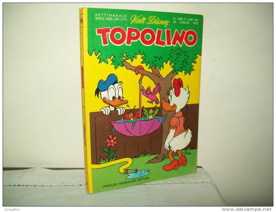 Topolino (Mondadori 1975) N. 1025 - Disney