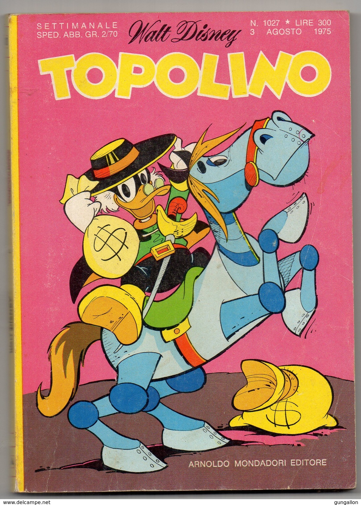 Topolino (Mondadori 1975) N. 1027 - Disney