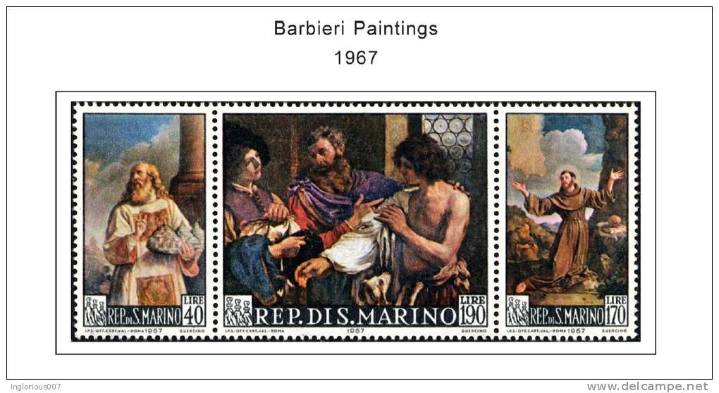 SAN MARINO STAMP ALBUM PAGES 1877-2011 (256 color illustrated pages)