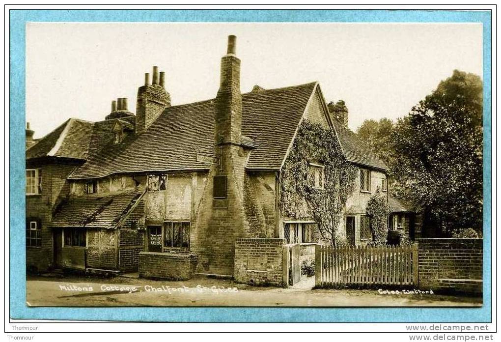 CHALFONT. St. Giles.  -  Miltons  Cottages -  BELLE CARTE  PHOTO  - - Buckinghamshire