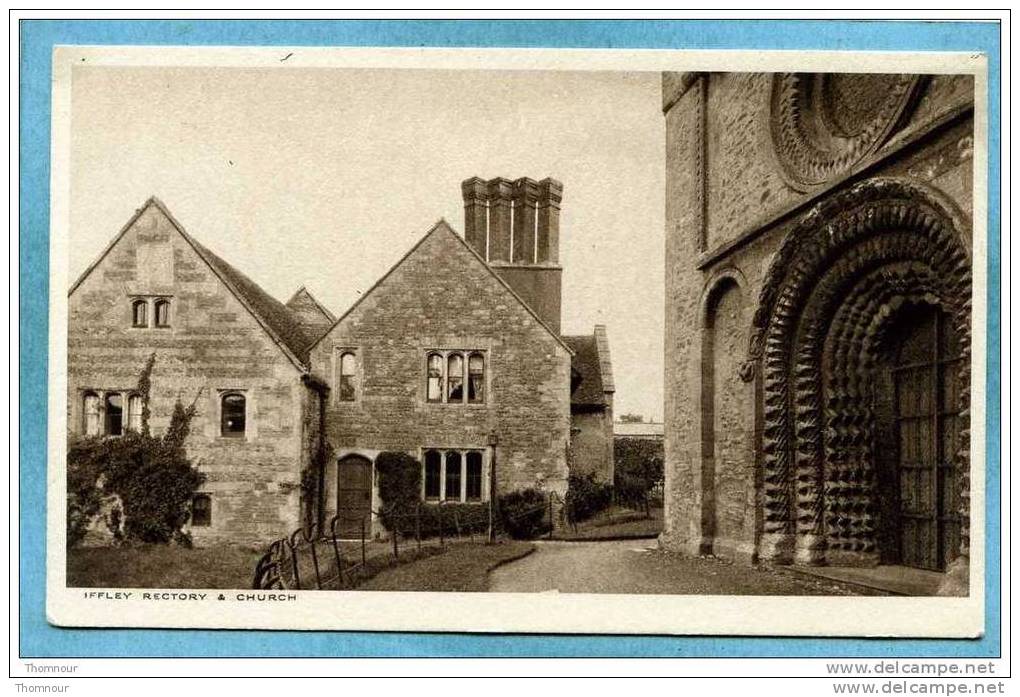 IFFLEY  RECTORY & CHURCH   -  BELLE CARTE  -  R A  SERIES  - - Sonstige & Ohne Zuordnung