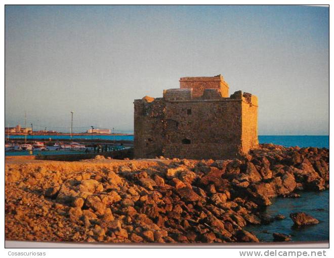 275 PAPHOS FORT ZYPERN  CYPRUS CHIPRE KYNPOE  KYPROS POSTCARD   OTHERS IN MY STORE - Chipre