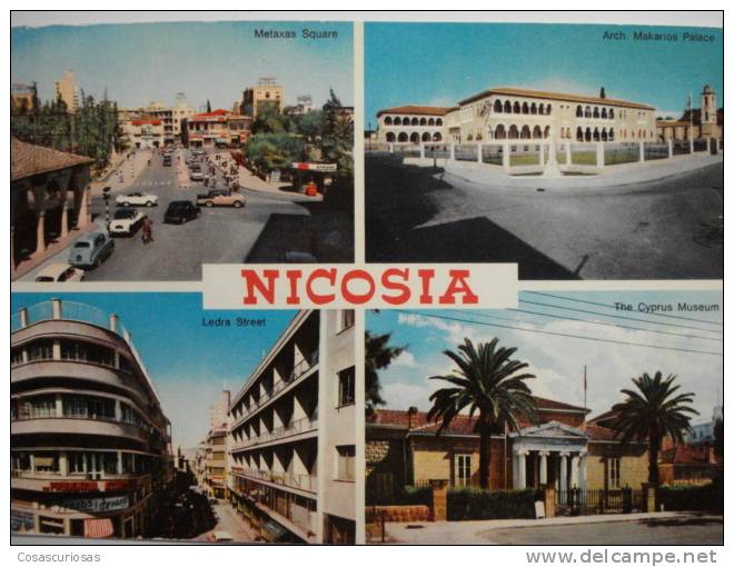 258 NICOSIA YEAR 1960   ZYPERN  CYPRUS CHIPRE KYNPOE  KYPROS POSTCARD   OTHERS IN MY STORE - Cyprus