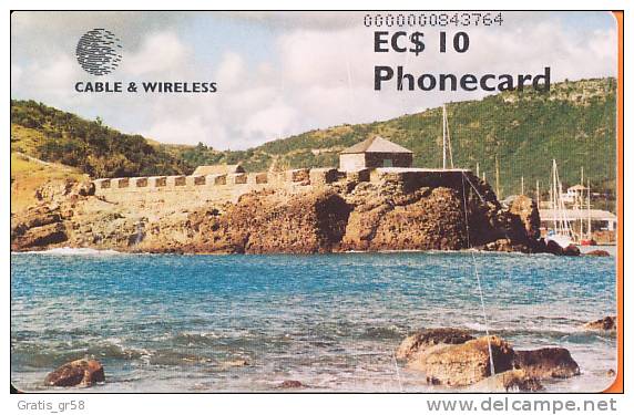 Antigua & Barbuda - ANT-C14 Fort Berkeley, 2000, Used As Scan - Antigua U. Barbuda