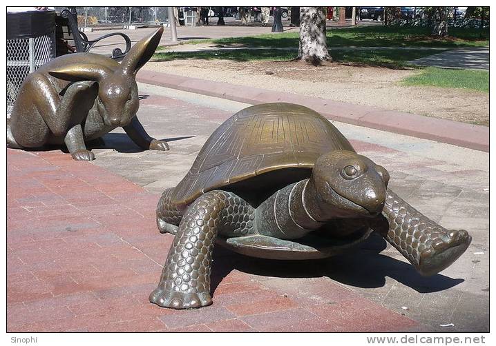 AN01-046   @  Stone Turtle  Tortue Schildkröten Tortugas ,    ( Postal Stationery , Articles Postaux ) - Schildkröten