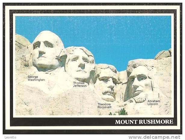 Mount Rushmore Rapid City South Dakota 1989 - Mount Rushmore