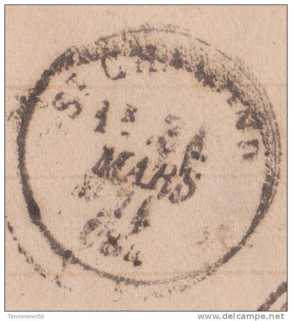 LT3364   Deux N°43B Bistre/lettre Sans Courrier, Oblit GC 2310 MENDE (46), Du 29 Mars 1871 - 1870 Bordeaux Printing