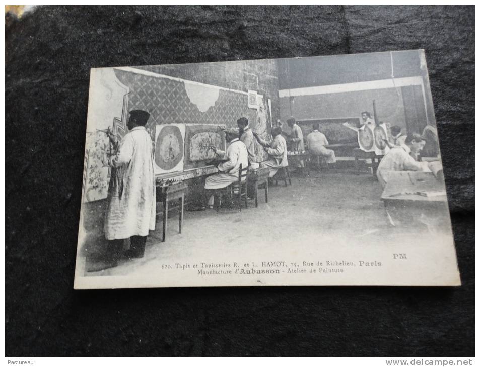 Paris 2ème . Maison Hamot.Rue De Richelieu. Atelier De Peinture. Manufacture D ' Aubusson.2 Scans. - Arrondissement: 02