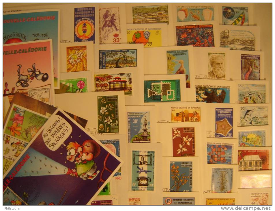 Nouvelle Calédonie collection de 420 enveloppes et cartes 1er jour
