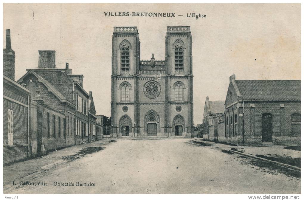 VILLERS BRETONNEUX - L'Église - Villers Bretonneux