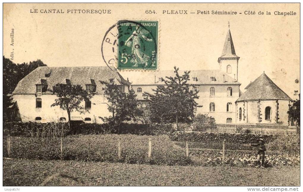 LE CANTAL PITTORESQUE PLEAUX LE PETIT SEMINAIRE COTE DE LA CHAPELLE - Autres & Non Classés