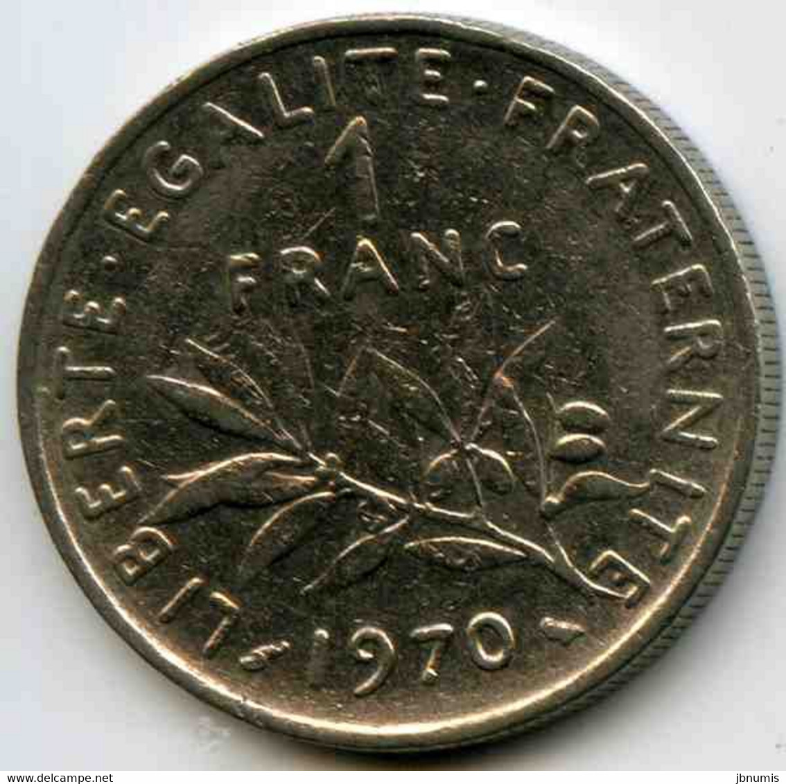 France 1 Franc 1970 GAD 474 KM 925.1 - 1 Franc