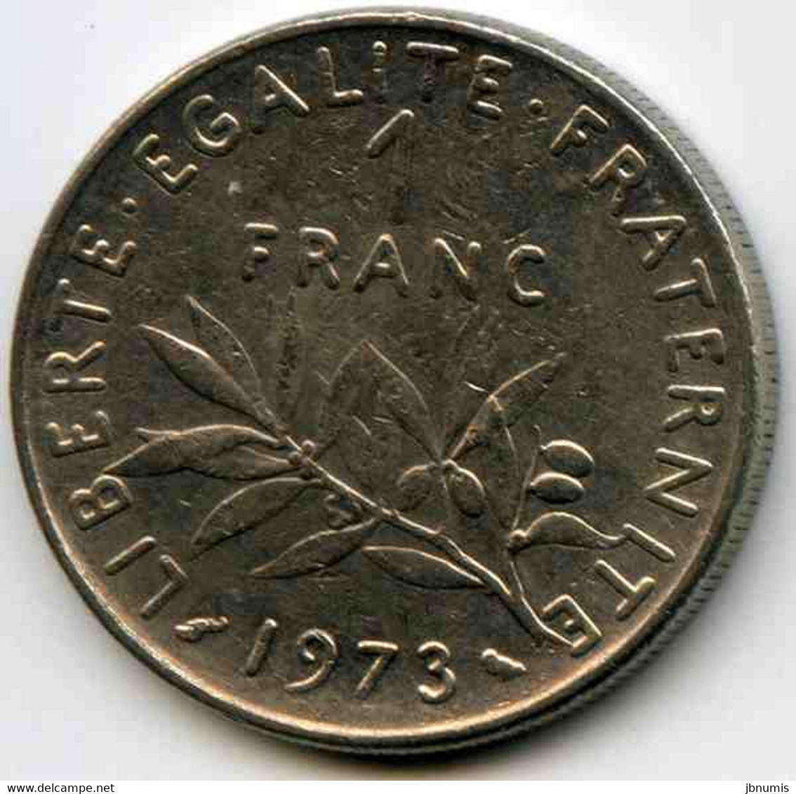 France 1 Franc 1973 GAD 474 KM 925.1 - 1 Franc