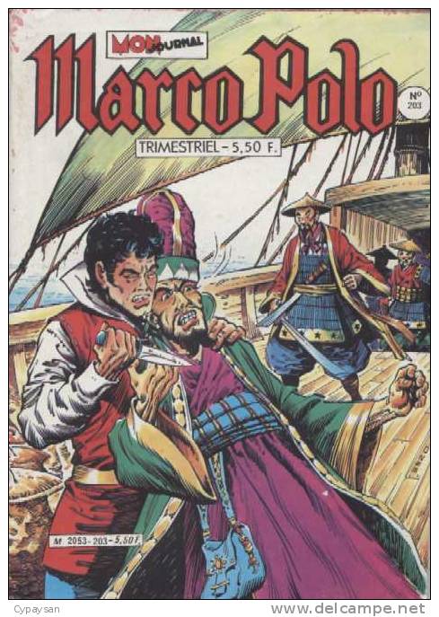 MARCO POLO N° 203 BE MON JOURNAL 09-1984 - Marco-Polo