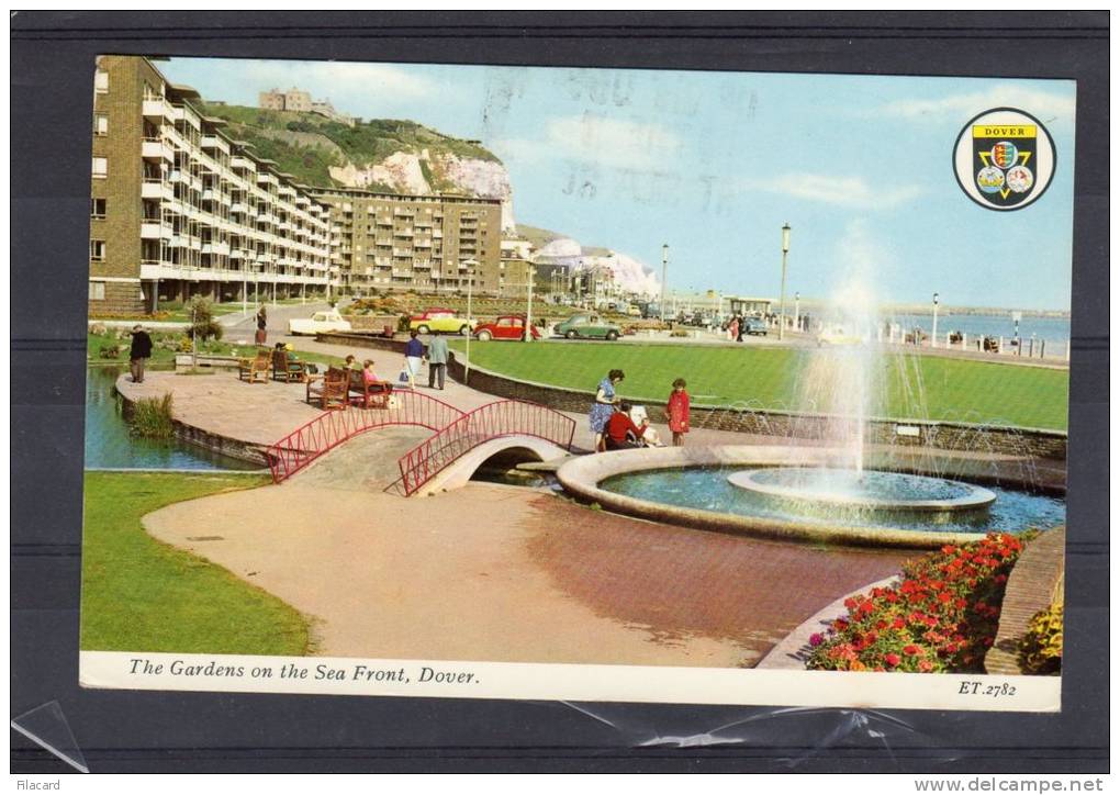 20954    Regno-Unito,  Dover,  The  Gardens  On  The  Sea  Front,  VG  1975 - Dover