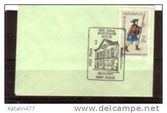 Austria, 1966. Tag Der Briefmarke - 200 Jahre Posthaus Melk Cancellation Little Cover - Covers & Documents